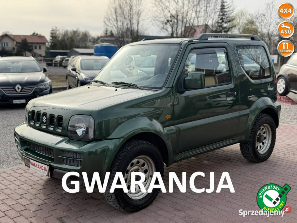 Suzuki Jimny Gwarancja 4x4 Niski Przebieg Super 86KM Sade Budy