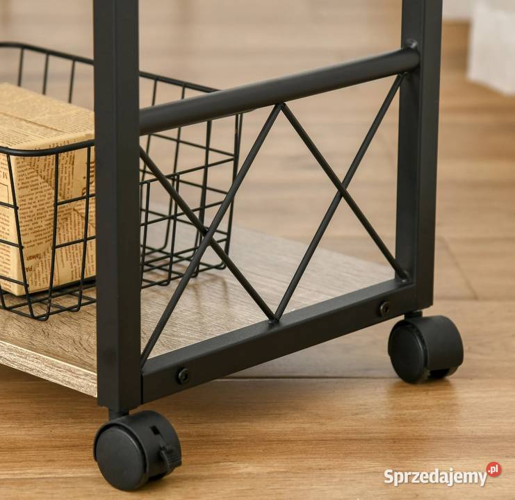 Stolik do serwowania z szufladą w stylu 40cm Brzesko