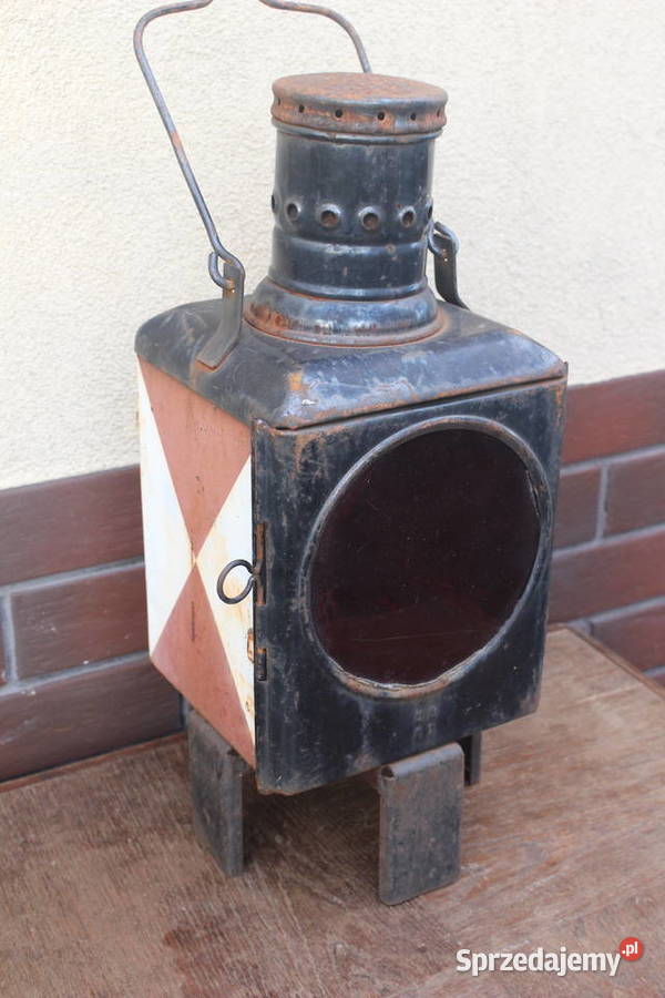 stara lampa kolejowa Pozostałe Kalisz