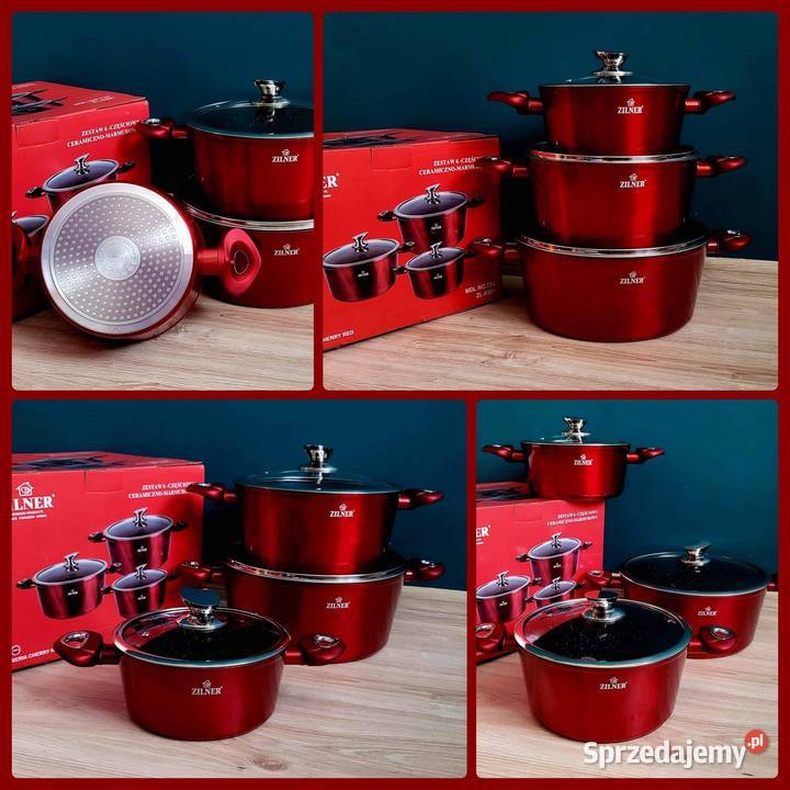 199 Garnki marmurkowe lakierowane Zabrze