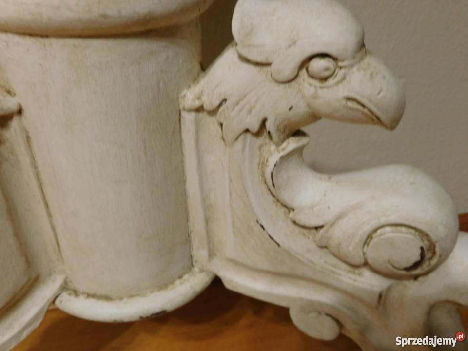Konsola z gryfami shabby chic Oleśnica