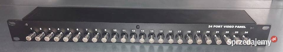 24portowy panel wideo BNC Wrocław