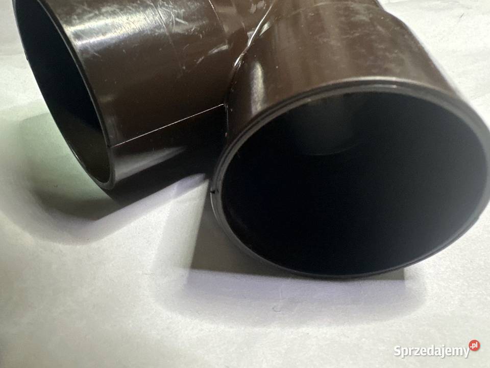 Trójnik rynna brązowa Euro Plast PVC 5045 Gliwice