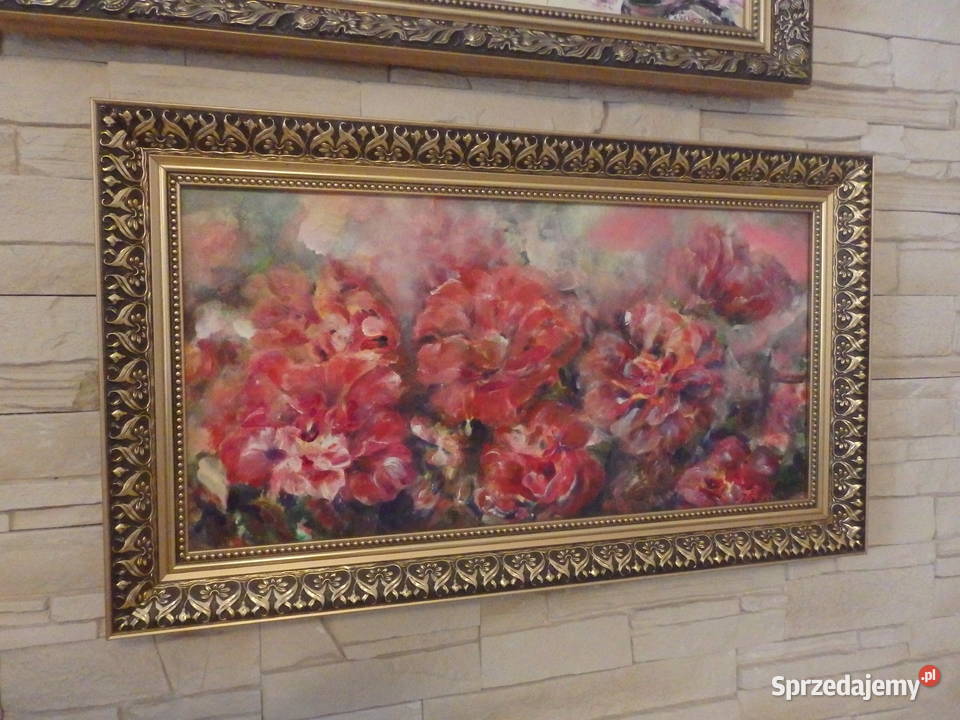 Obraz olejny PEŁNIA SZCZĘŚCIA Rabka-Zdrój