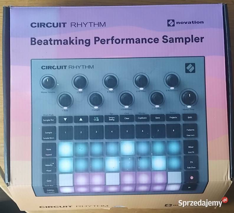 Novation Circuit Rhythm stan idealny tanio warmińsko-mazurskie Szczytno