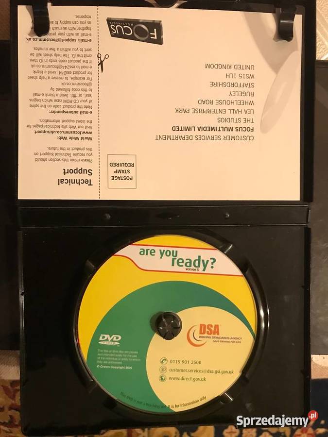 CD z oprogramowaniem Test na prawo jazdy w j Zbąszynek sprzedam
