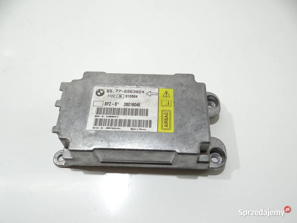 MODUŁ PODUSZEK POWIETRZNYCH BMW E60 E61 6963024 osobowe