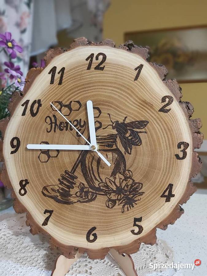 Zegary na plastrze brzozy akacji inny kolor podkarpackie Dobrzechów