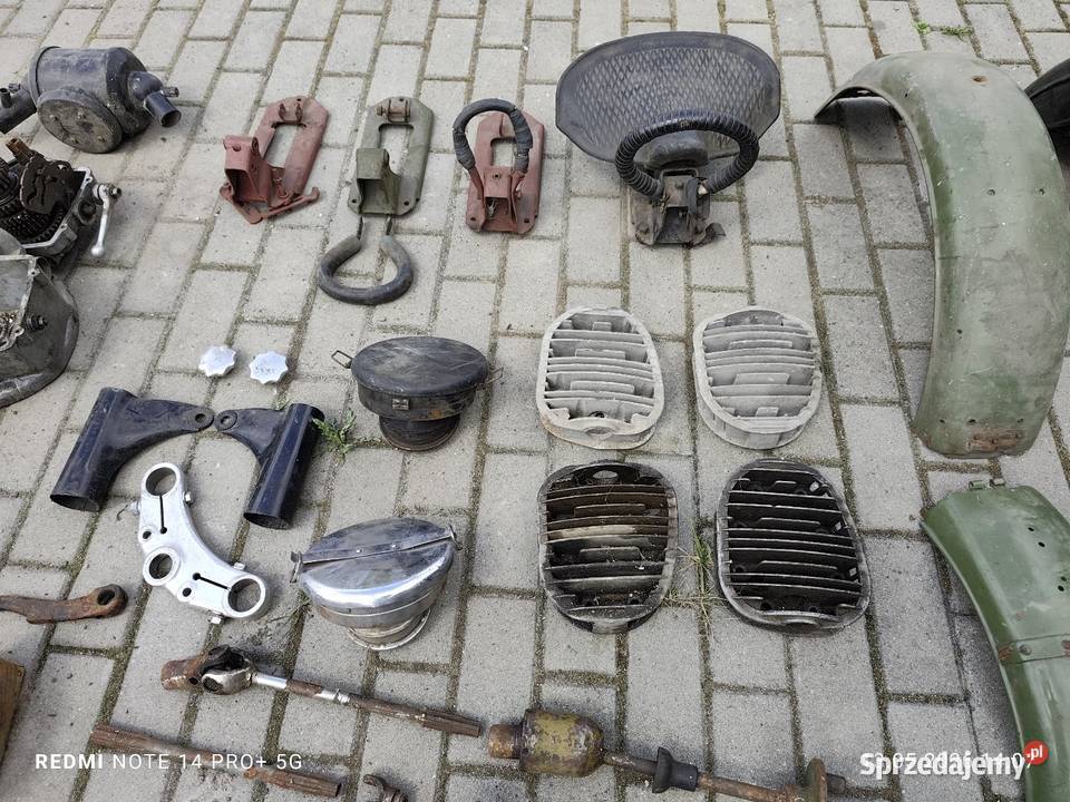 M72 Dniepr Ural części skrzynia błotnik Pozostałe Opole