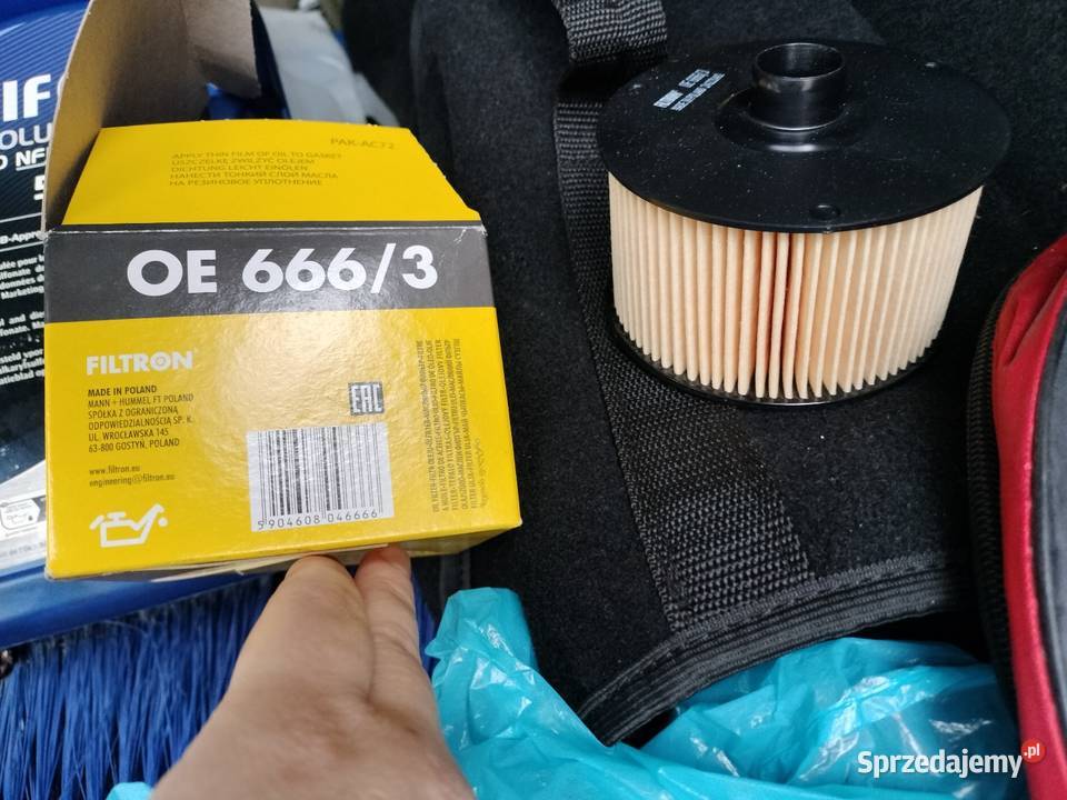 Sprzedam olej elf 5w40 5l i filtr oleju do Kraków sprzedam