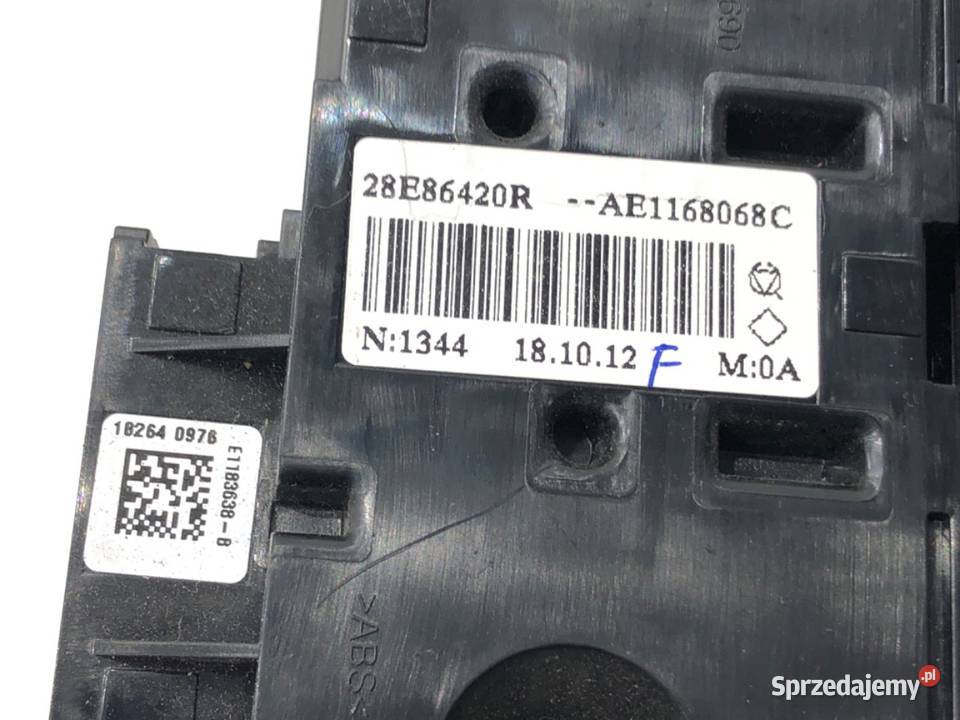 PANEL WŁĄCZNIK ŚWIATEŁ AWARYJNYCH DACIA DUSTER osobowe