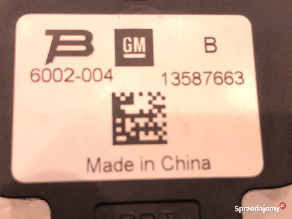 TAŚMA AIRBAG OPEL ZAFIRA C 13587663 Minivan