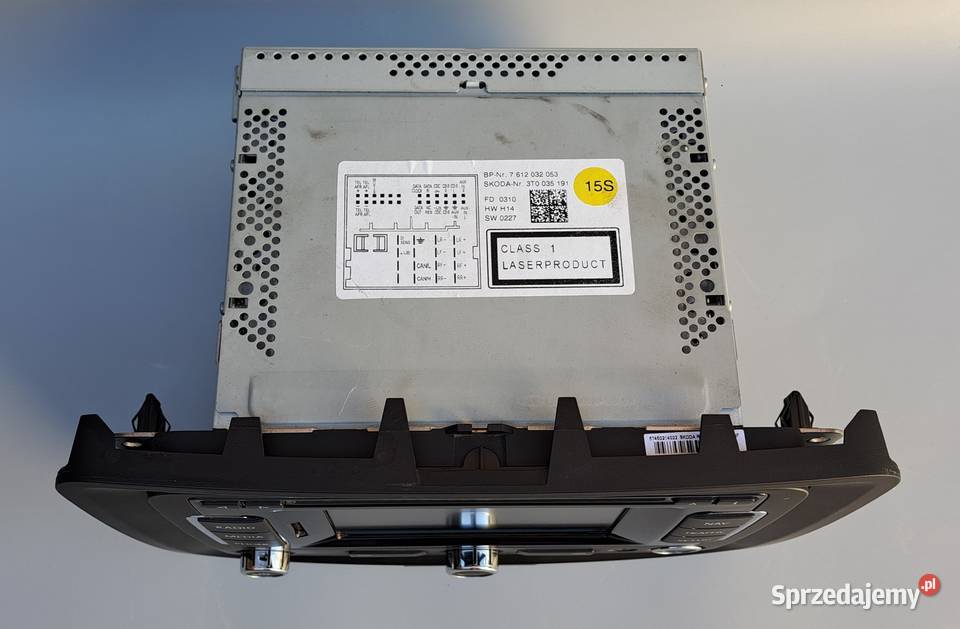 Nawigacja Radio SKODA AMUNDSEN RNS 310 3T0035191 dolnośląskie Mielęcin