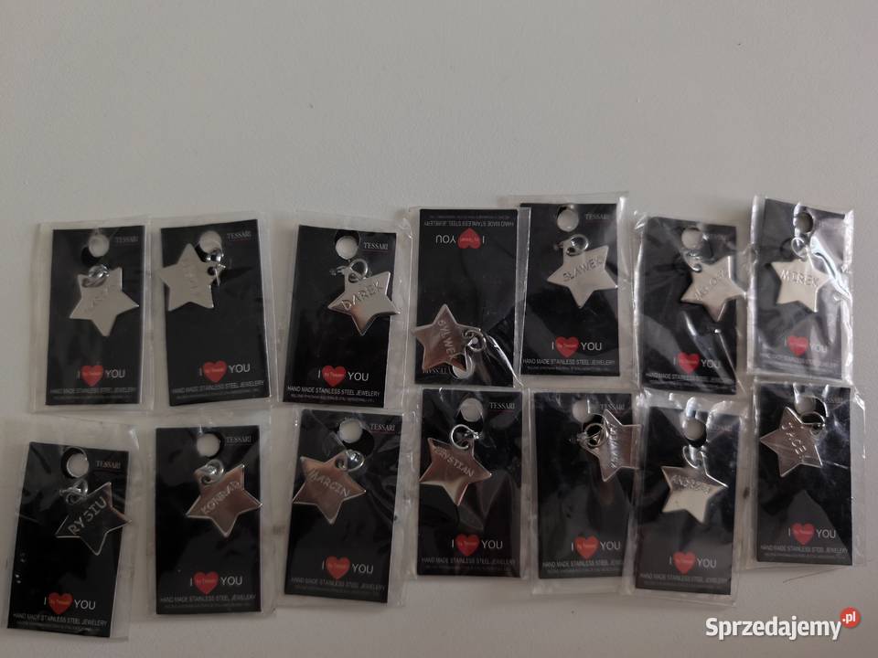 WisiorekBrelok gwiazdka z imieniem Roskosz sprzedam