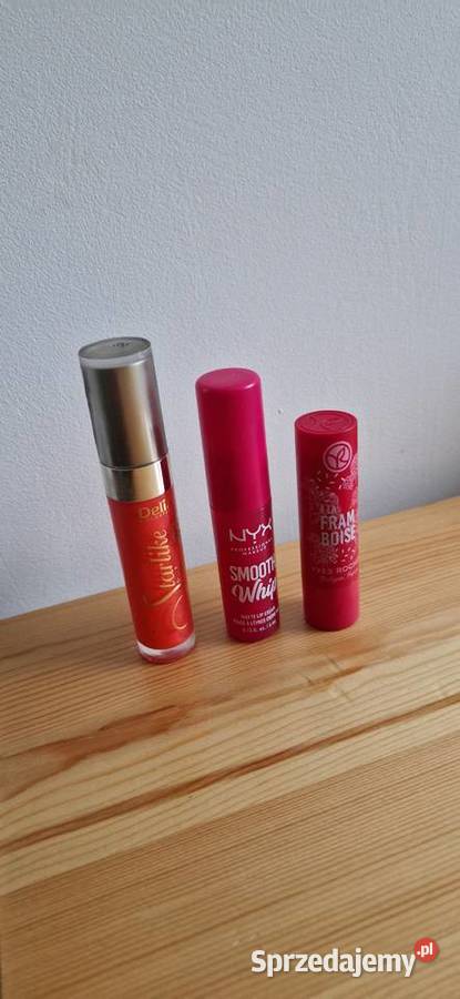 nyx delia yves rocher do ust czerwony czerwień Kraków