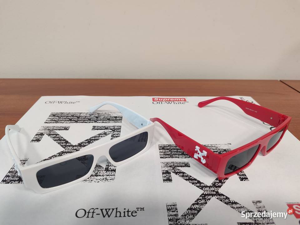 okulary przeciwsłoneczne OFF WHITE 2 pary Warszawa
