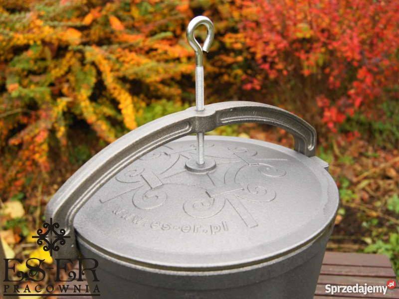 Kociołek żeliwny MYŚLIWSKI ESER 7l pieczonki Częstochowa
