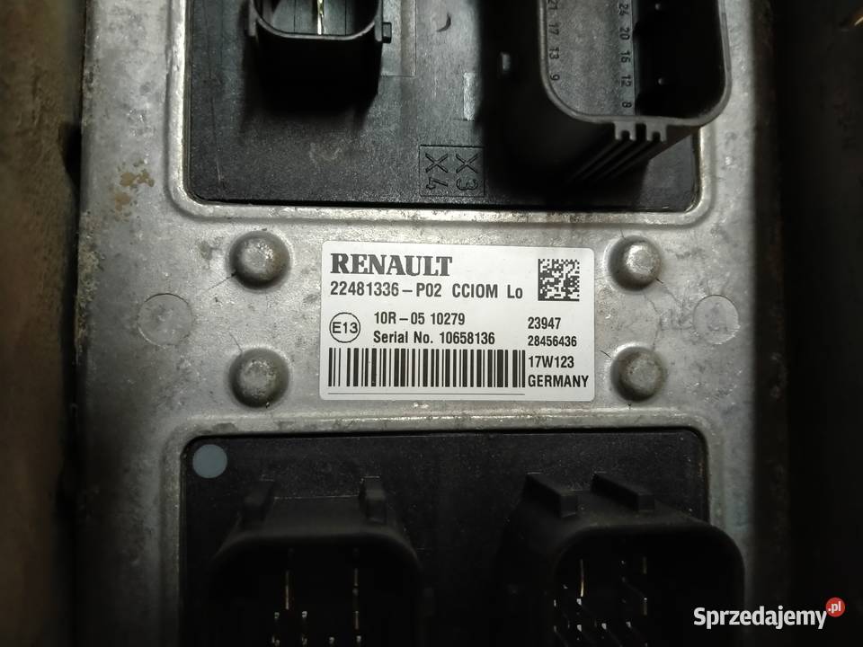 RENAULT GAMA RANGE STEROWNIK CCIOM 22481336 Kargowa