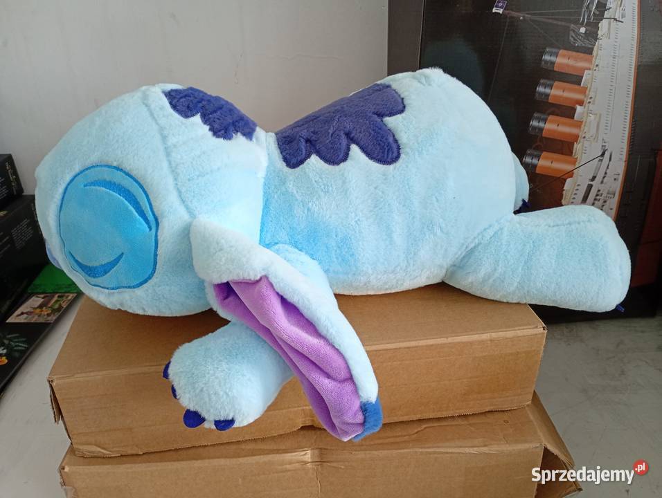 Pluszak Stitch Śpiący miękka maskotka 60 Biała Podlaska