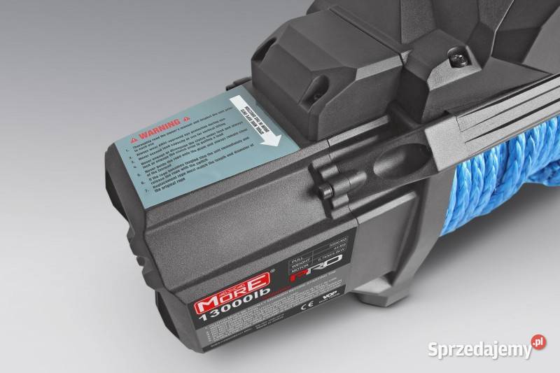 Wyciągarka MORE 4X4 PRO 13000lbs 12V lina Pozostałe Pasłęk