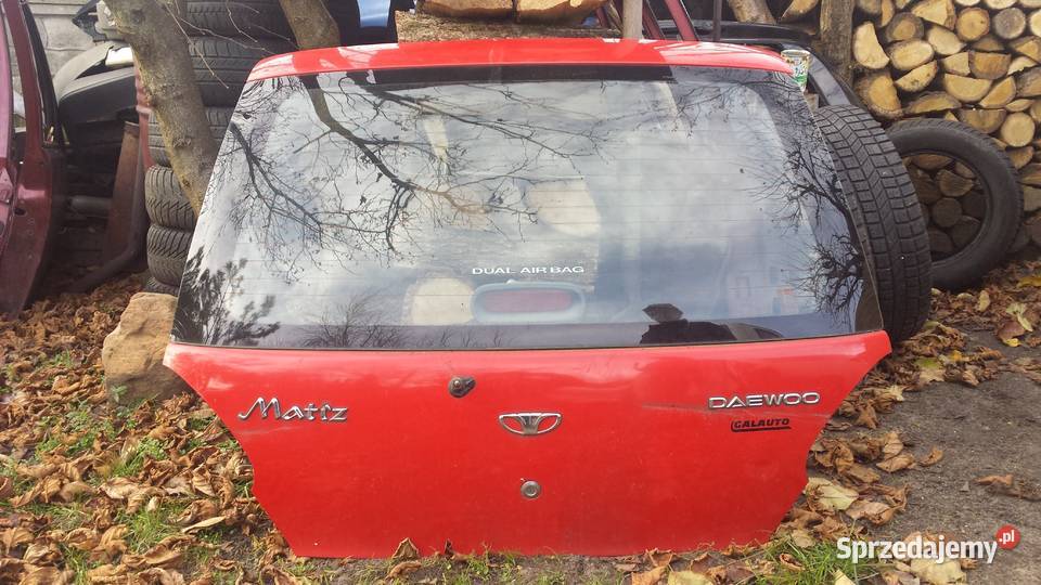 Matiz lift maska klapa bagaznika amortyzator