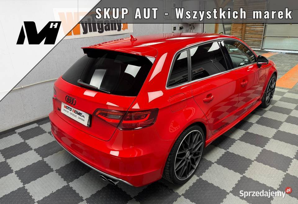 20TFSI 300 S3 manual 5D czerwona 19 GWARANCJA S3 sprzedam