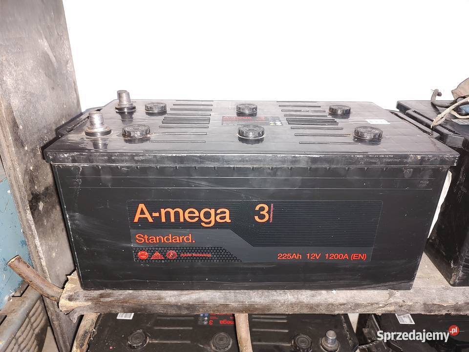 Akumulatory Amega 12V 1200A do ciężarówki ciężarowe Zemborzyce Wojciechowskie sprzedam