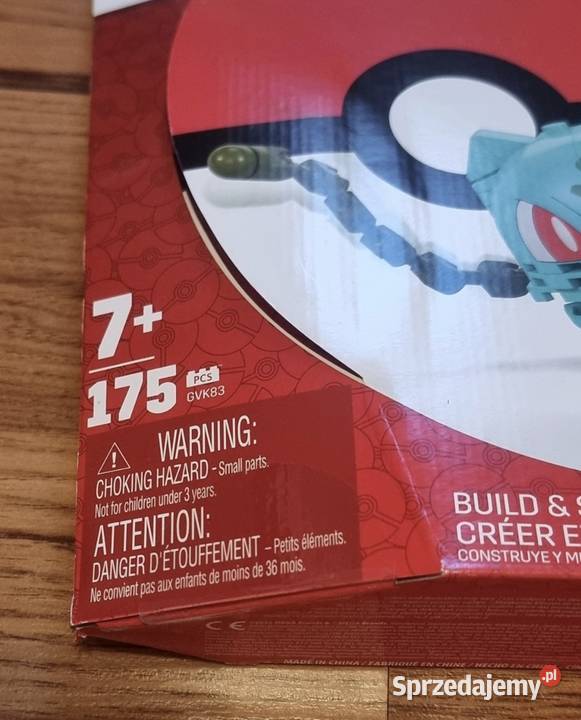 Lego Pokemon Bulbasaur nowy śląskie Jastrzębie-Zdrój