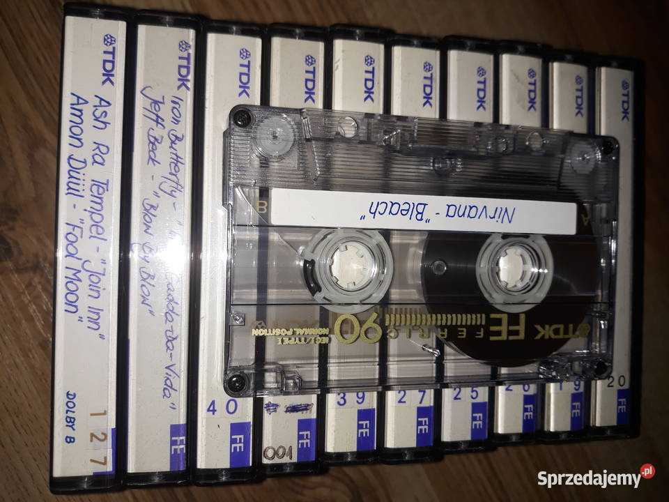 Kasety magnetofonowe tdksonymaxell i inne kaseta łódzkie