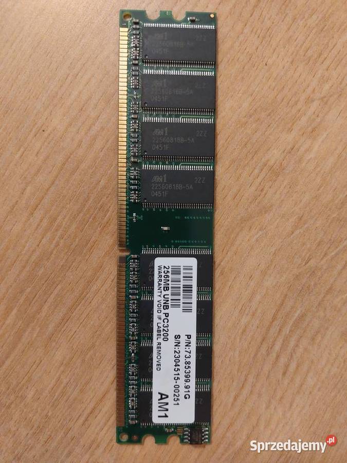 Pamięć RAM 256 MB DDR 2 kostki Kingstone sprawne
