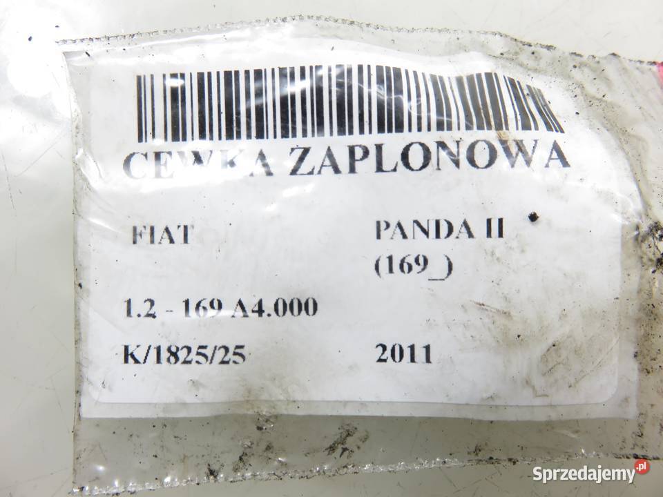 CEWKA FIAT PANDA II 169 12 169 A4000 U6055 Układ elektryczny silnika