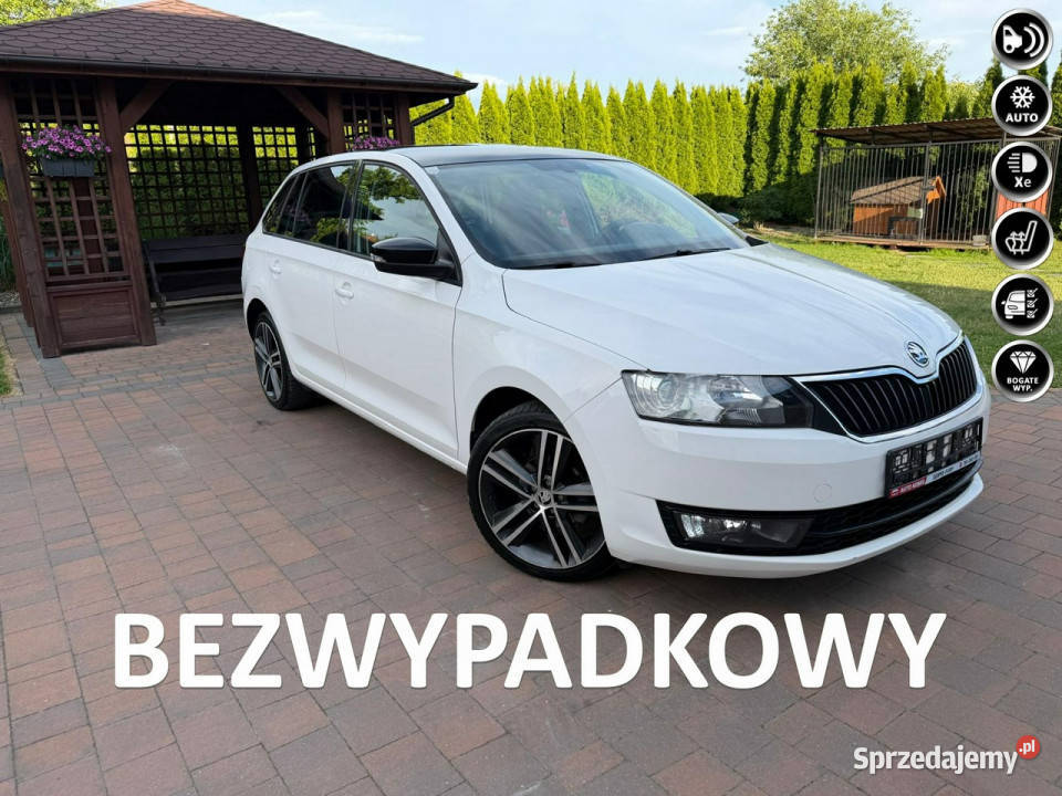 koda RAPID Perfekcyjny bogata elektryczne lusterka podkarpackie