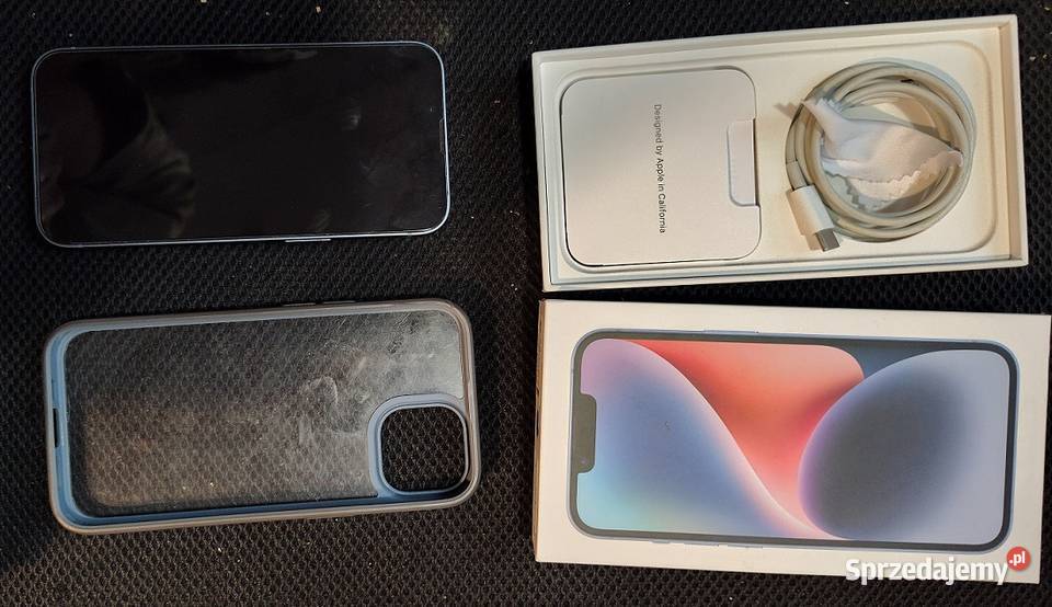 iPhone 14 blue 128 GB model A2882