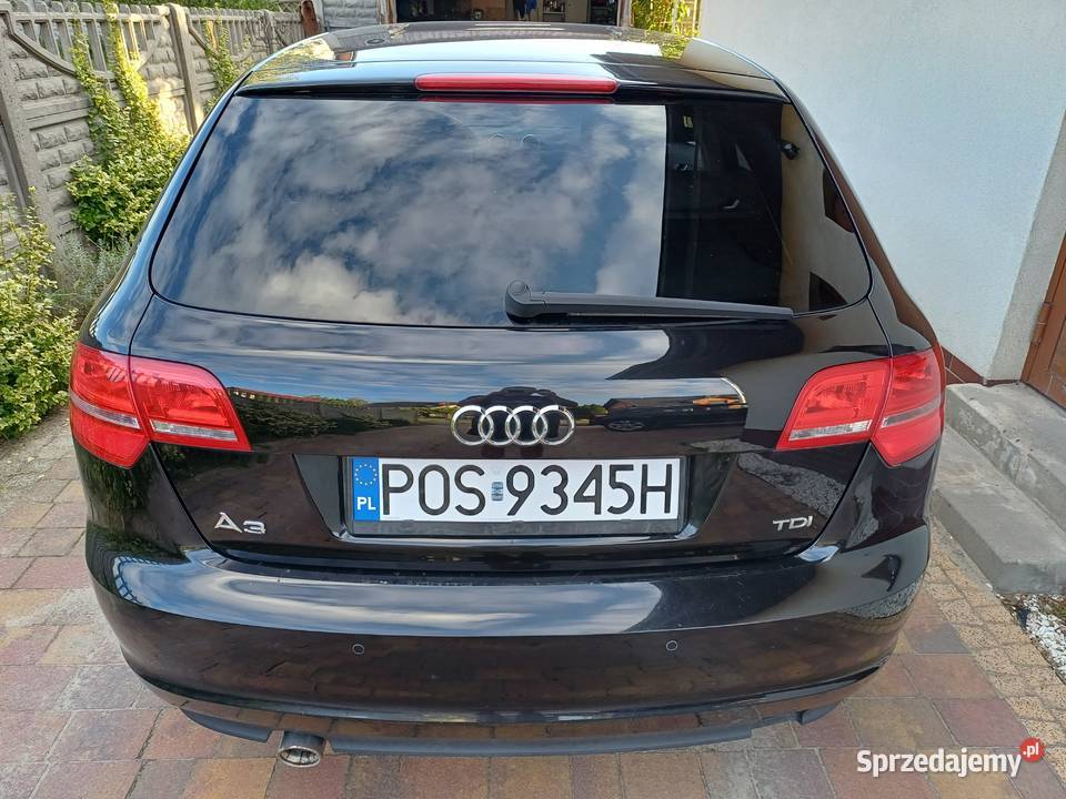 Audi A3 8P Lift 16 TDI przebieg 128 Ostrów Wielkopolski