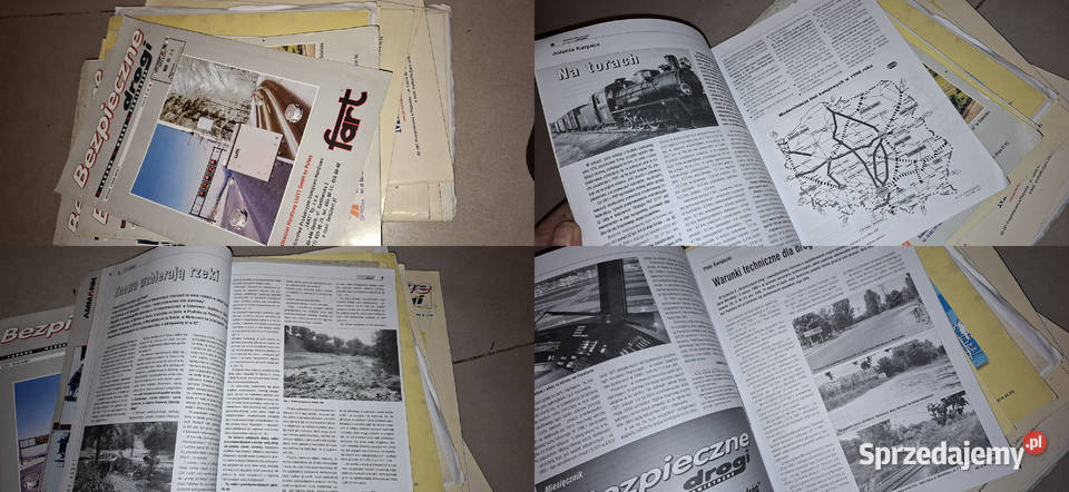 Kolekcja 16 numerów Bezpieczne Drogi 19992000 wielkopolskie Konin