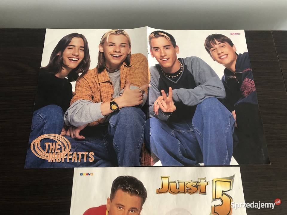 2 plakaty leonardo dicaprio just 5 the moffatts Krosno