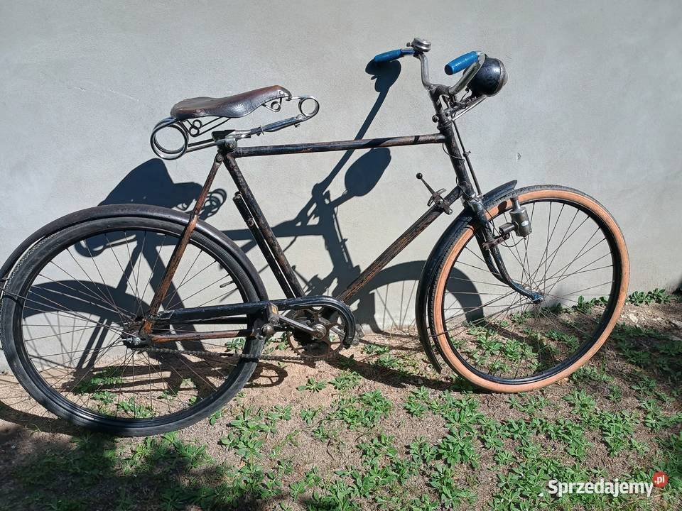 Rower Adler 3 biegowa skrzynia 1936r zabytkowy Kurzętnik