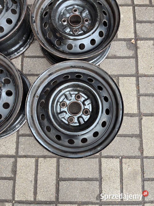 Felgi stalowe Toyota Yaris 4x100 14 na sztuki Mikołów sprzedam
