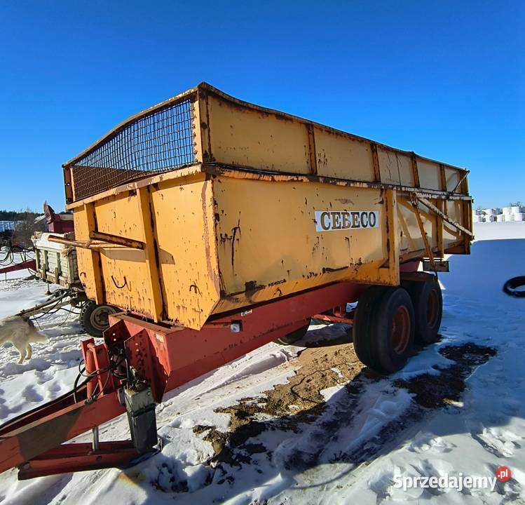 Sprzedam Przyczepa Skorupowa Cebeco 1012t