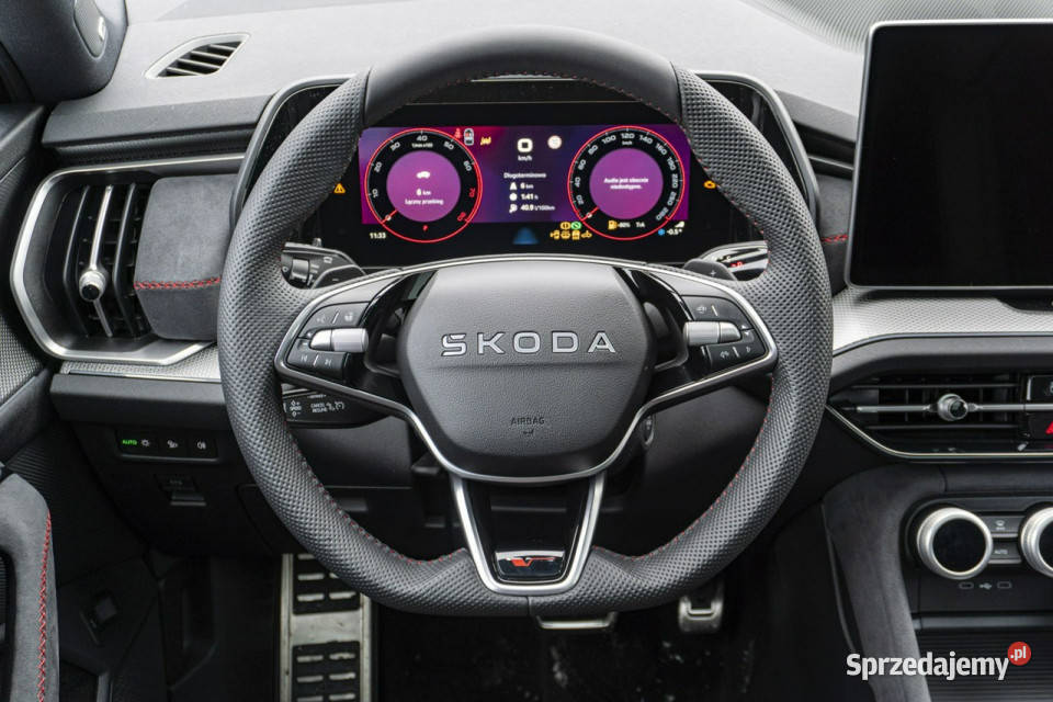 koda Kodiaq RS 20 TSI 265 DSG 4x4 Dostępny ręki czujnik parkowania Łódź