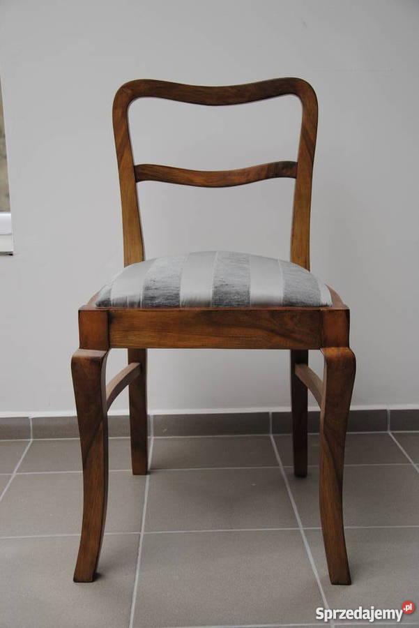 stół i krzesła ART DECO renowacji