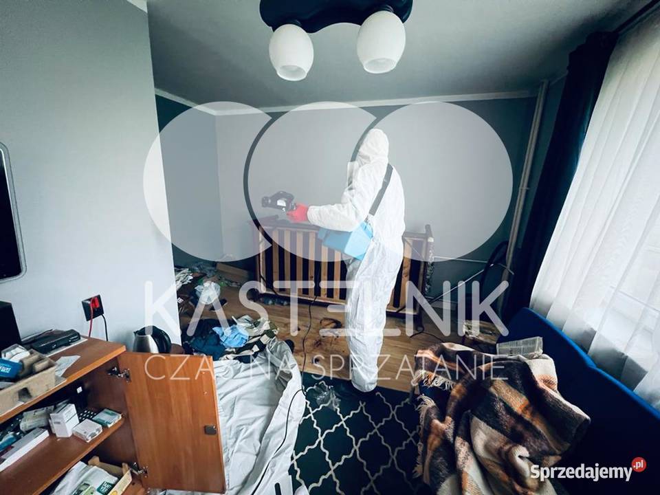 Sprzątanie zgonach Kalisz Kastelnik Dezynfekcja