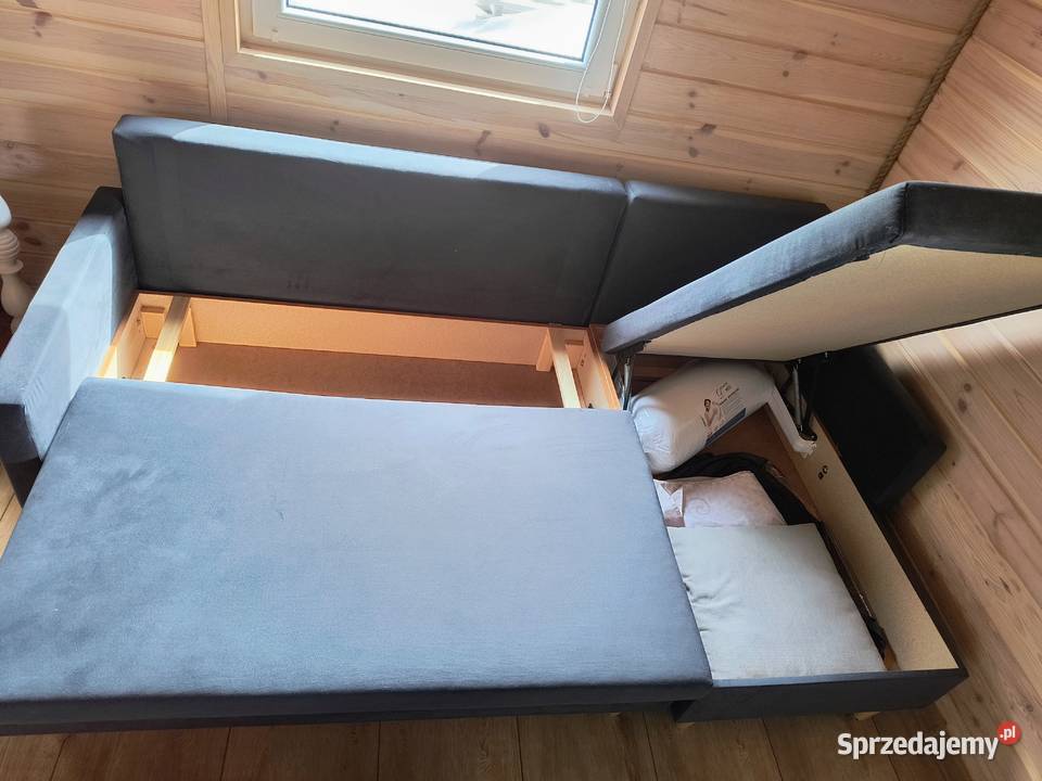 Narożnik z funkcją spania warmińsko-mazurskie Mrągowo