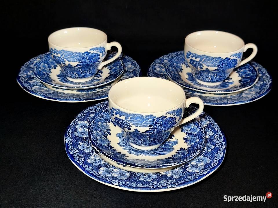 Zestaw kawowy Woodland Enoch Wedgwood Porcelana i szkło lubelskie