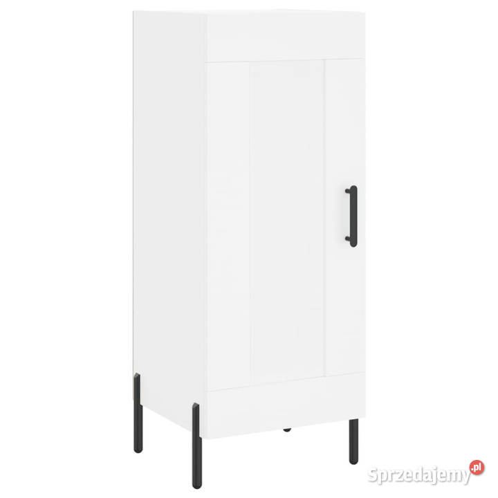 Wysoka szafka biała 345x34x180 materiał Pozostałe Warszawa