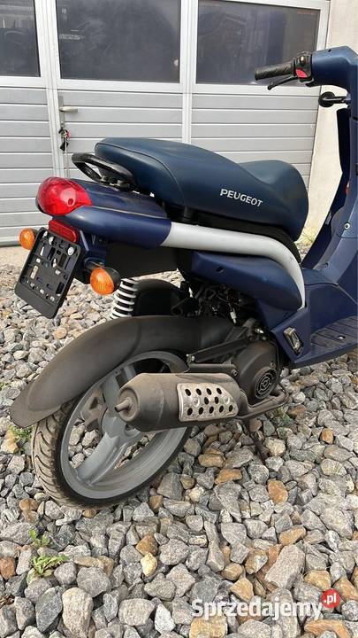 Skuter Peugeot ludix 50cc niebieski małopolskie Czarny Dunajec