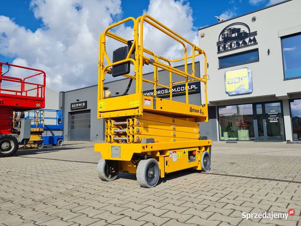 Podnośnik nożycowy Haulotte Optimum 8 AC 2018 Dąbrowa Tarnowska sprzedam