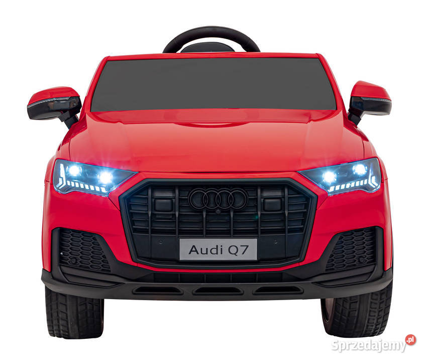 Audi Q7 LIFT Czerwone 12V 2x35W Koła EVA Łopuszno