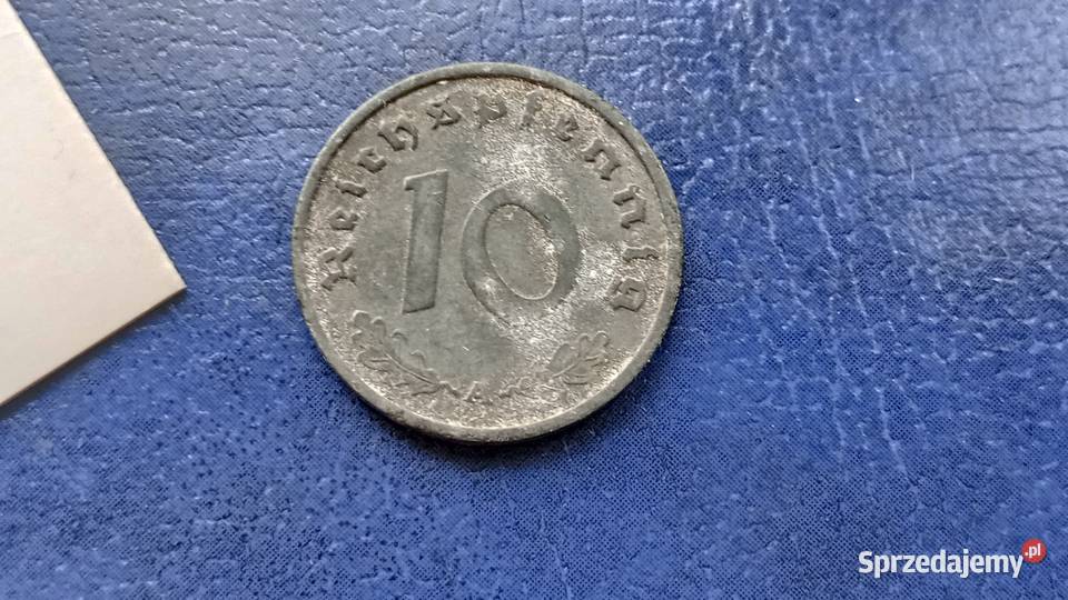 Stare monety 10 pfennig 1940 A NIemcy Lesko sprzedam