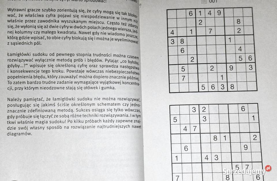 365 Sudoku profesjonalistów Książki i Podręczniki Chełm